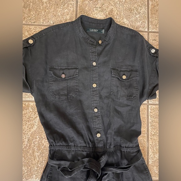 Linen Ralph Lauren Romper - Picture 2 of 9